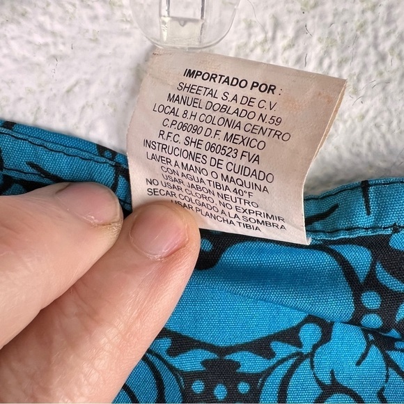 ROYAL MODA Dashiki-like top. Unitalla (1 size). Made in India. Adjustable waist - Picture 5 of 6